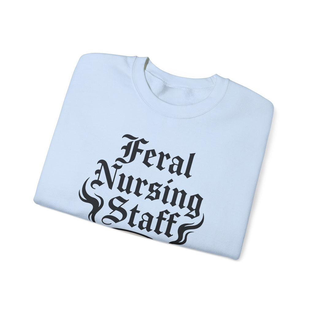 Coffee Cup Skull Nurses Coffee Gift Gothic Sugar Skull Nurse Enthusiast Dark Caffeine Vintage Sweatshirt