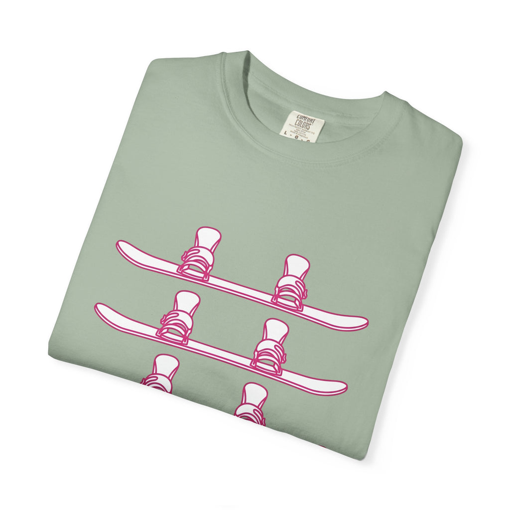 Snowboarder T-Shirt Sports Frost Gift Women Basic T-Shirt Snowboarder T-Shirt Athlete Fan Snowboarding T-Shirt Frosty Graphic Trendy Motif T-Shirt