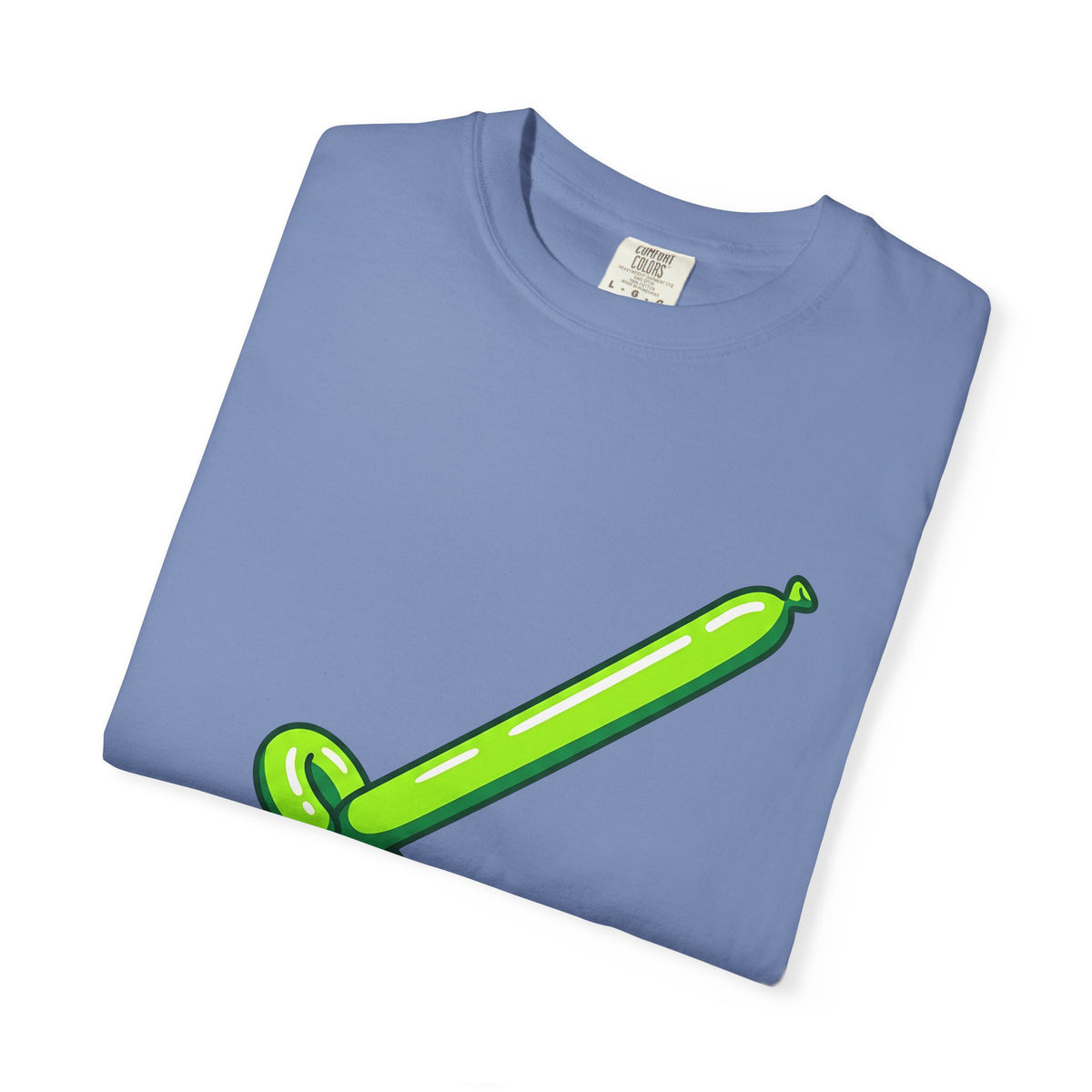 Inflatable Sword T-Shirt Cute Gag Gift Women Hand Drawn T-Shirt Balloon Sword T-Shirt Adorable Fan Cartoon T-Shirt Prank Graphic Pop Art Event