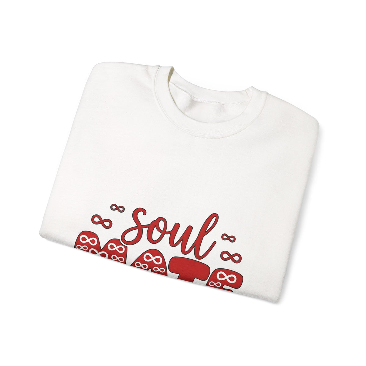 Soulmate Phrase Sweatshirt St. Valentine's Day Pairs Gift Women Cute Sweatshirt Soulmate Sweatshirt Valentine Fan Adorable Sweatshirt Couples Graphic Clean