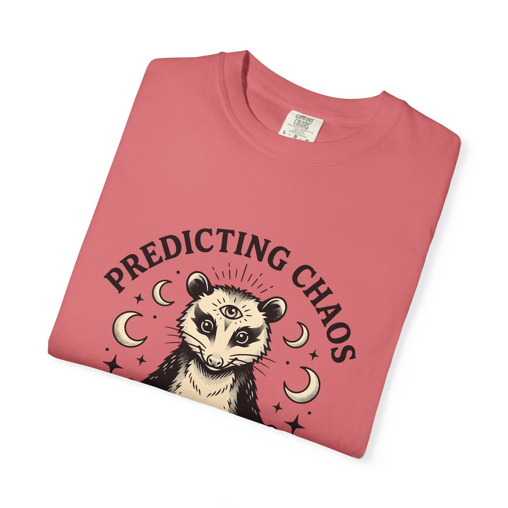 Peaceful Possum T-Shirt Possum Fauna Gift Women Mystical T-Shirt Opossum T-Shirt Possum Enthusiast Magical T-Shirt Wildlife Graphic Old School Moon