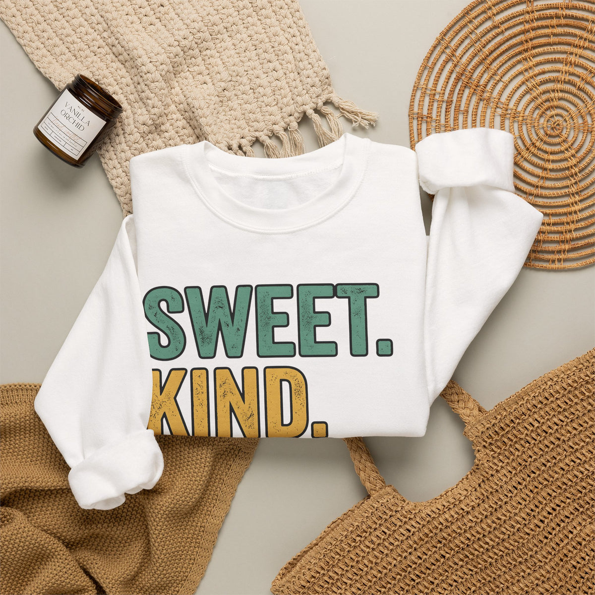 Bold Retro Text Sweatshirt Mom Humor Gift Women Distressed Sweatshirt Typography T-Sh