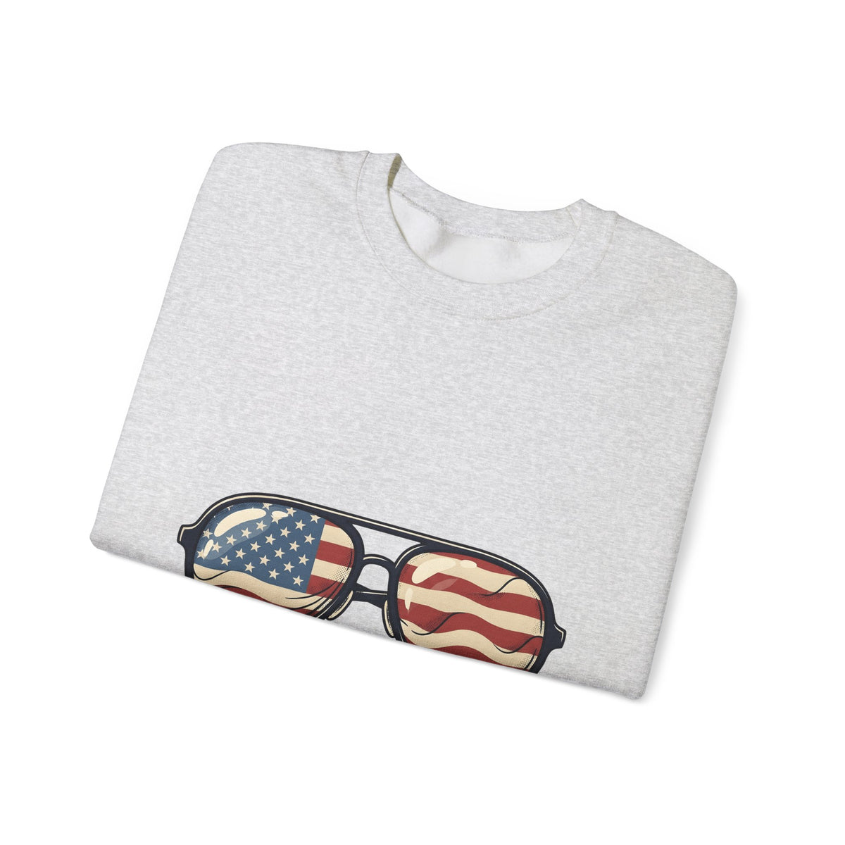 Sunglass Aviators Sweatshirt 4th Of July Freedom Gift Women Hand Drawn Sweatshirt Shades Sweatshirt Independence Day Fan Illustrated Sweatshirt Liberty Graphic