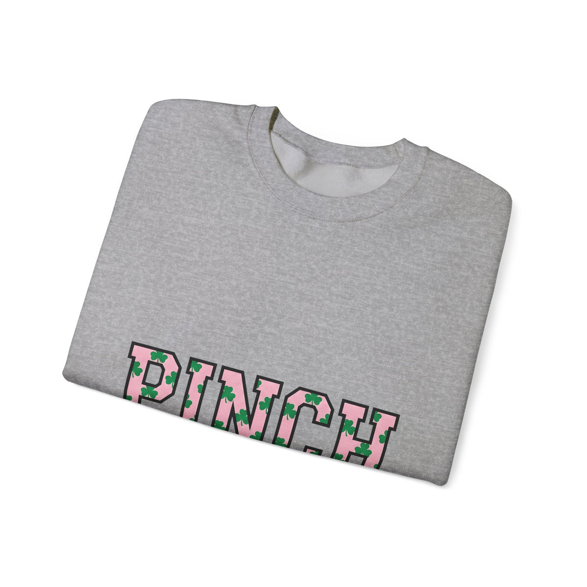 Shamrock Pattern Sweatshirt St Patrick's Day Holiday Gift Women Bold Sweatshirt Clover Sweatshirt Irish Fan Vintage Sweatshirt Celebration Graphic Retro