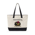 Hedgehog Present Christmas Fauna Gift Comic Porcupine Xmas Fan Cartoon Wildlife Heavy Bow Tote Bag