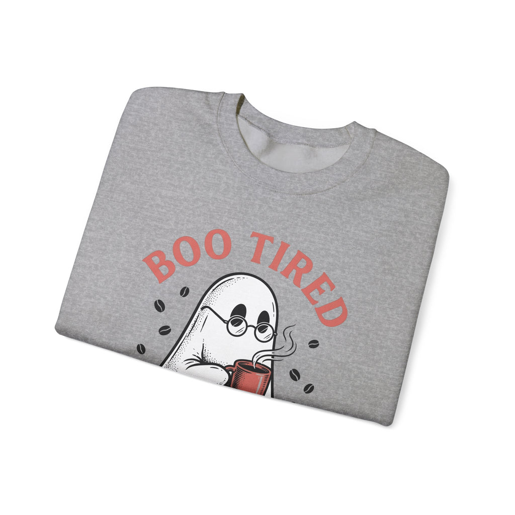 Ghost Brew Sweatshirt Halloween Latte Gift Women Line Art Sweatshirt Spirit Sweatshirt Horror Fan Spectral Sweatshirt Coffee Graphic Comic Tea Cup Sweatshirt