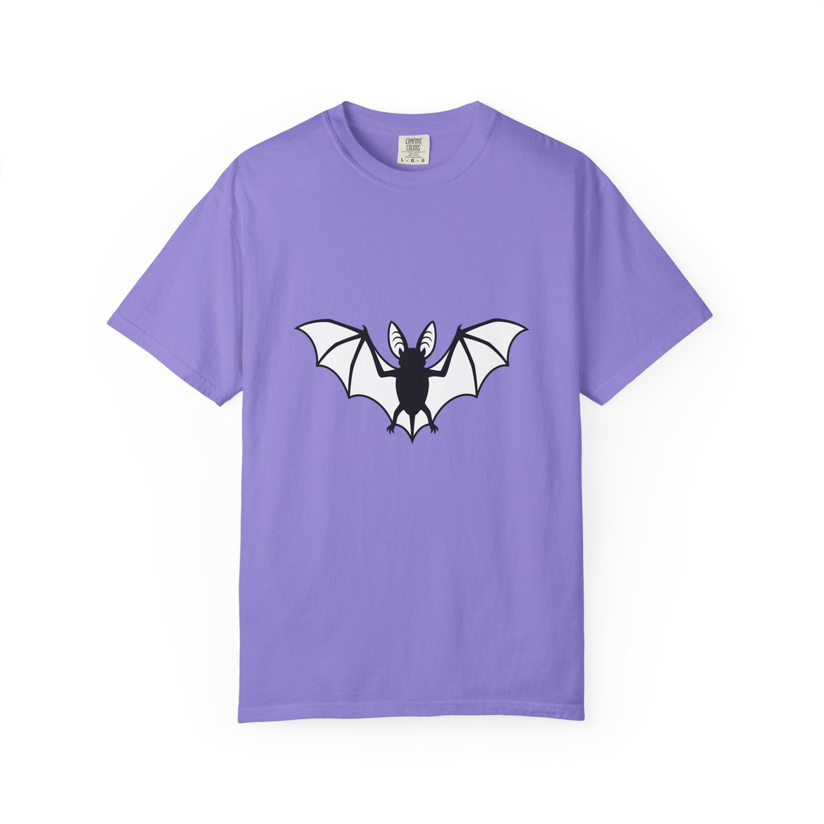 Bat Graphic T-Shirt Cottagecore Halloween Gift Women Minimalist T-Shirt Bat T-Shirt Homebody Fan Simple T-Shirt Spooky Graphic Gothic Wings T-Shirt