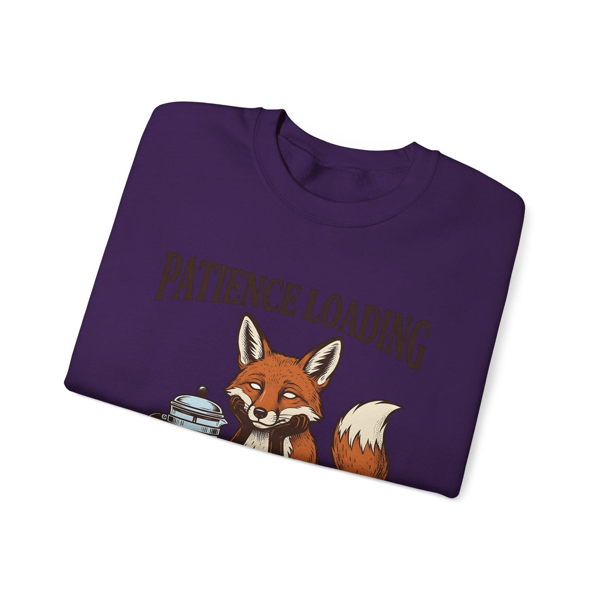 Fox Espresso Sweatshirt Funny Wildlife Gift Women Retro Sweatshirt Coffee Sweatshirt Humor Fan Vintage Sweatshirt Animal Graphic Sketch Coffee Maker Sweatshirt