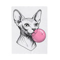 Sphynx Feline Blanket Cat Pet Supplies Gift Women Neo Traditional Blanket Cat Blanket Cat Fan Faux Illustration Pet Accessories Graphic Clean