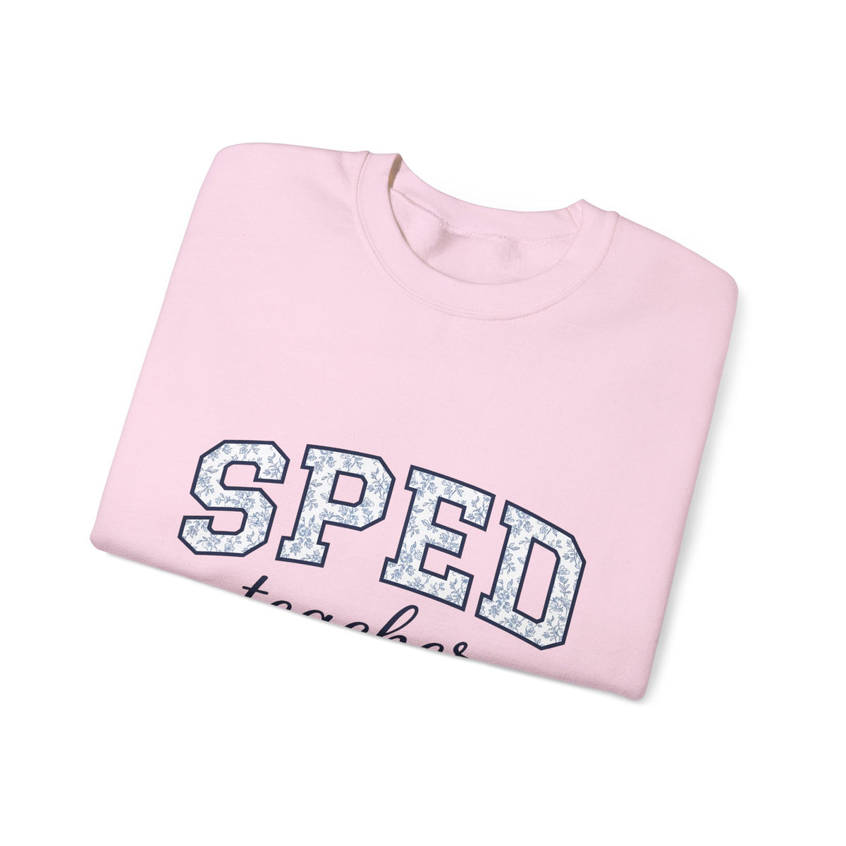 Floral Letterman Letters Sweatshirt Teacher Recognition Gift Women Athletic Sweatshirt Varsity Letter Sweatshirt Educator Enthusiast Sporty Sweatshirt