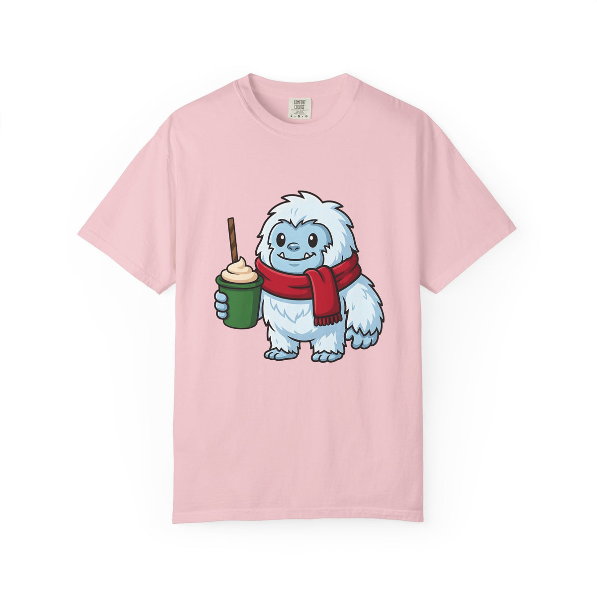 Abominable Snowman Christmas Holiday Gift Comic Yeti Xmas Fan Cartoon Holiday Chibi T-Shirt