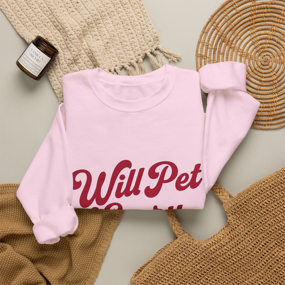 Puppy Phrase Sweatshirt Dog Pets Gift Women Comic Sweatshirt Puppy Sweatshirt Dog Fan Cartoon Sweatshirt Animal Graphic Old School Dog Bone Sweatshirt