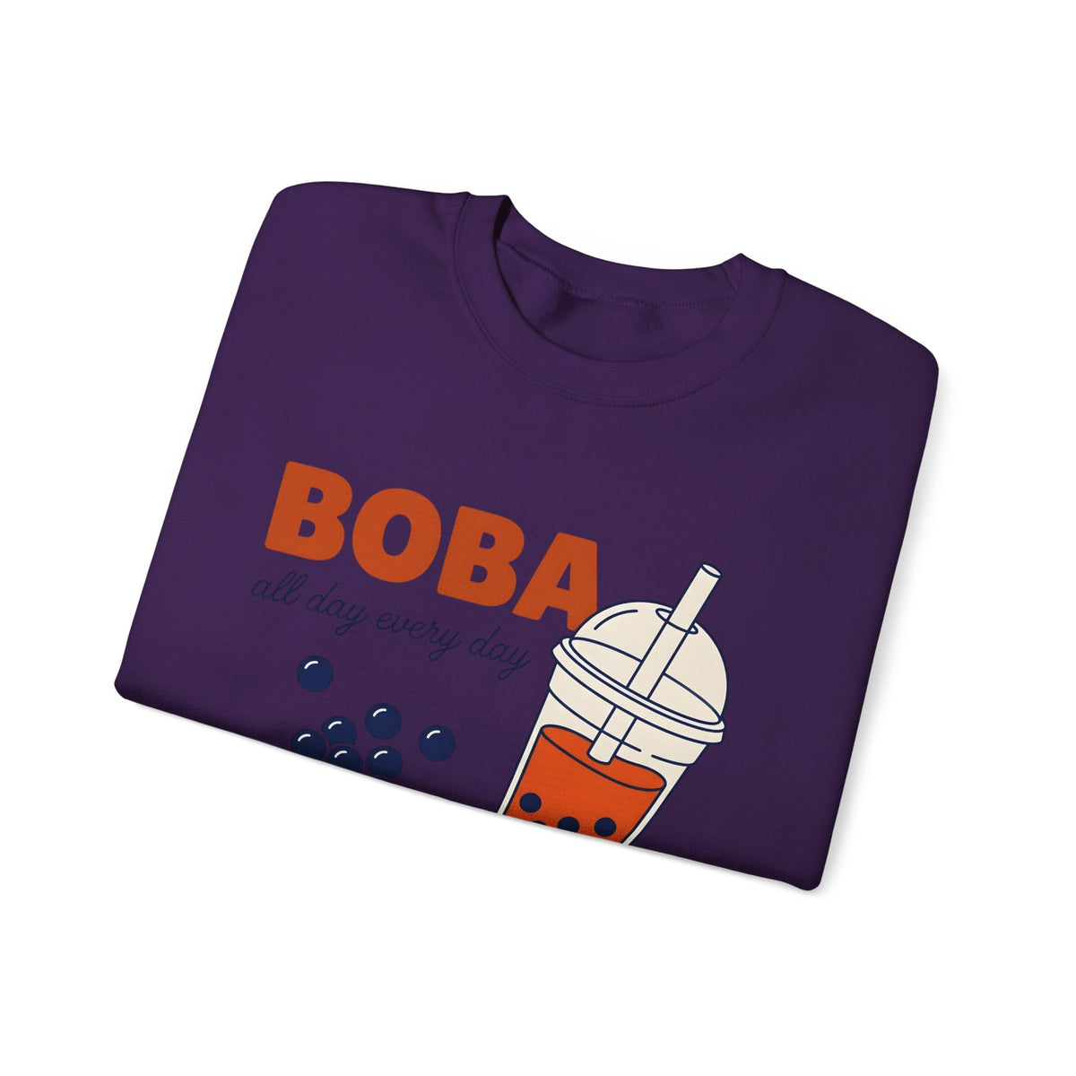 Tapioca Tea Sweatshirt Boba Dessert Gift Women Hand Drawn Sweatshirt Bubble Tea Sweatshirt Boba Fan Hand Drawn Sweatshirt Sweet Graphic Line Art Carp Sweatshirt