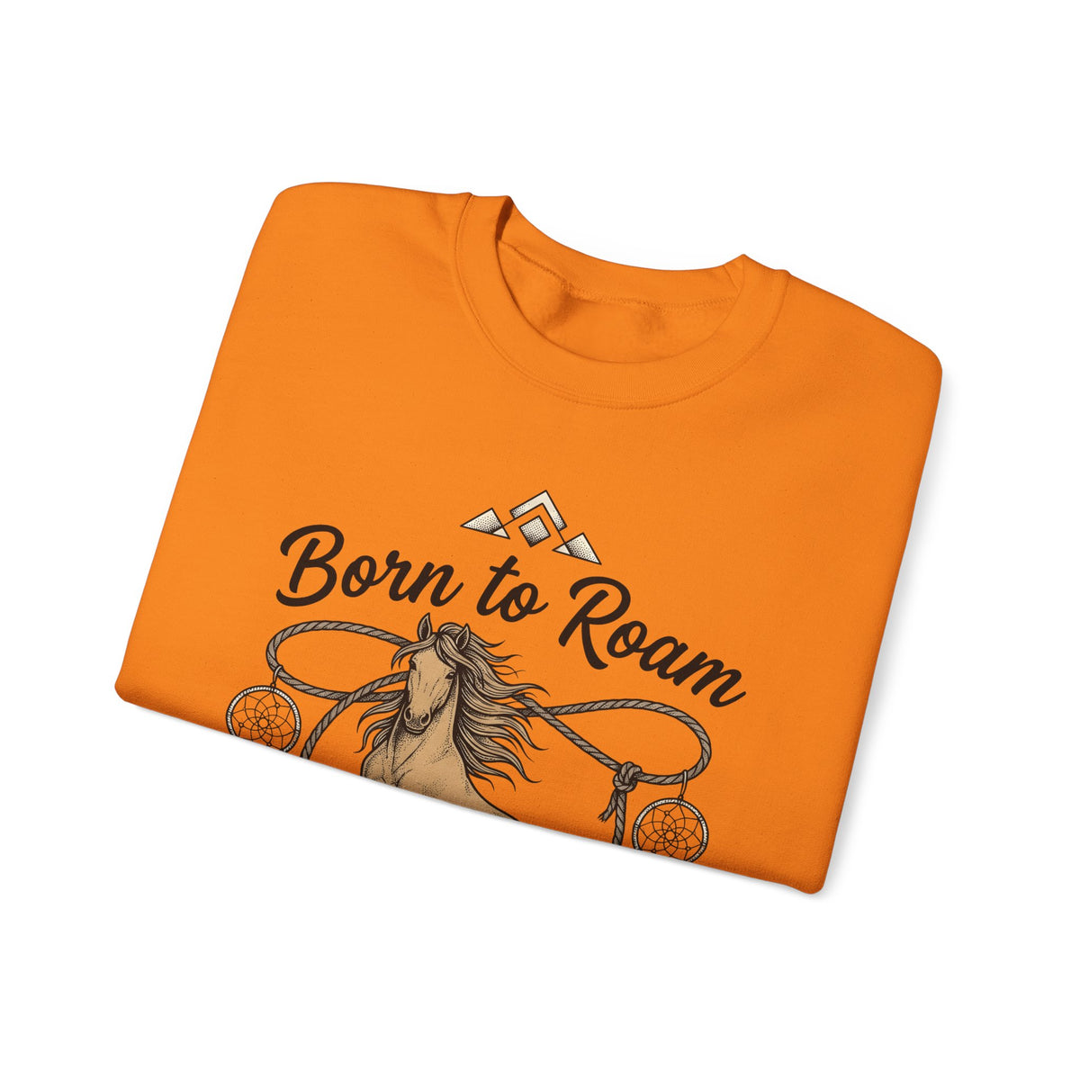 Horse Illustration Sweatshirt Cowgirl Ranch Gift Women Tribal Sweatshirt Stallion Sweatshirt Cowboy Fan Rodeo Sweatshirt Farm Graphic Retro Charm Sweatshirt