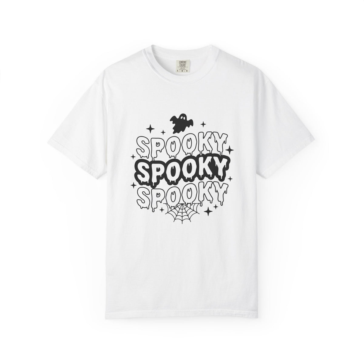 Spirit Design T-Shirt Halloween Thriller Gift Women Modern T-Shirt Spirituality T-Shirt Horror Fan Abstract T-Shirt Suspense Graphic Vintage Web