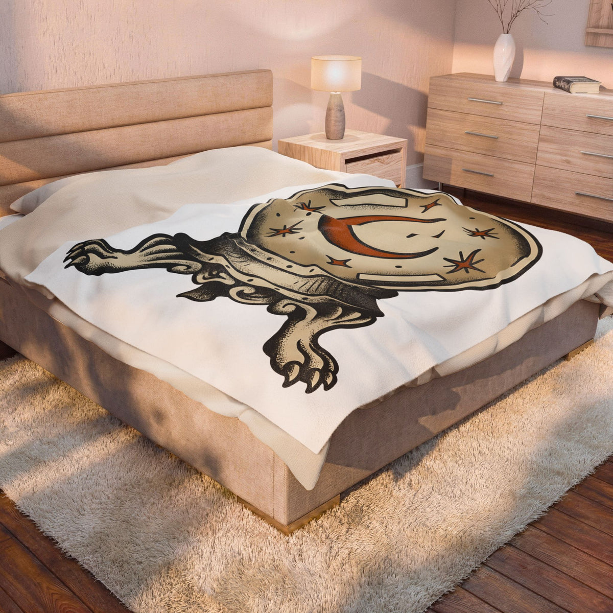 Clairvoyance Sphere Blanket Halloween Magic Gift Women Classic Blanket Crystal Ball Blanket Horror Fan Vintage Blanket Magical Graphic Line Art