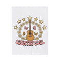 Acoustic Guitar Blanket Cowgirl Music Gift Women Boho Blanket Guitar Blanket Cowboy Fan Boho Chic Blanket Melody Graphic Vintage Daisies Blanket