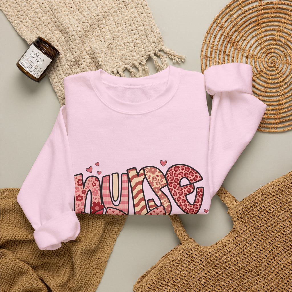 Nurse Nurses Healthcare Gift Adorable Nursing Nurse Fan Medical Staff Healthcare Sweatshirt