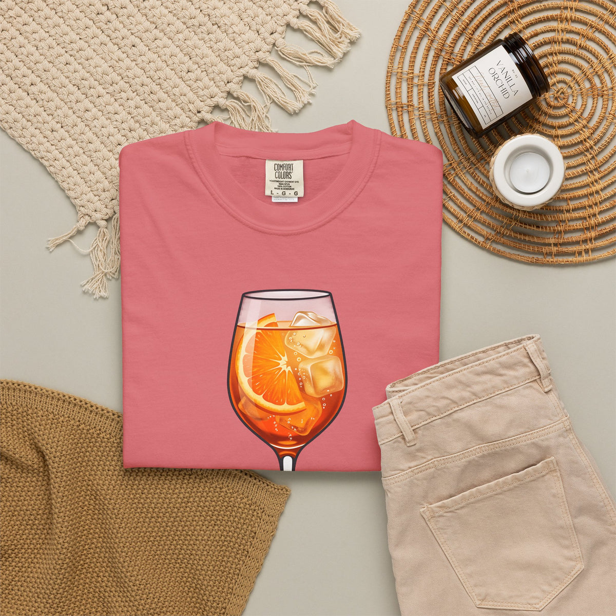 Martini Glass T-Shirt Drinks Vacation Gift Women Illustration T-Shirt Cocktail T-Shirt Cocktail Fan Mixed Drink T-Shirt Holiday Graphic Flat Design