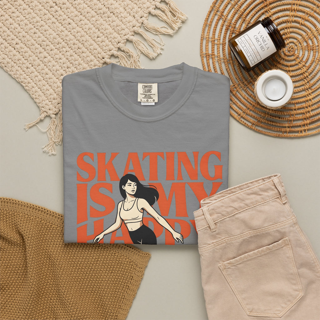 Roller Skater T-Shirt Sports Fitness Gift Women Bold Graphic T-Shirt Sk8er T-Shirt Athlete Enthusiast Graphic Design Gym Graphic Vintage Retro