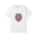 Sphynx Pet T-Shirt Cat Meditation Gift Women Tribal T-Shirt Hairless Cat T-Shirt Cat Fan Tribalism T-Shirt Mindfulness Graphic Etched Circle Design