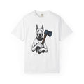 Dane Dog T-Shirt Dog Funny Gift Women Retro T-Shirt Great Dane T-Shirt Dog Fan Hound T-Shirt Humor Graphic Sketch Hatchet T-Shirt