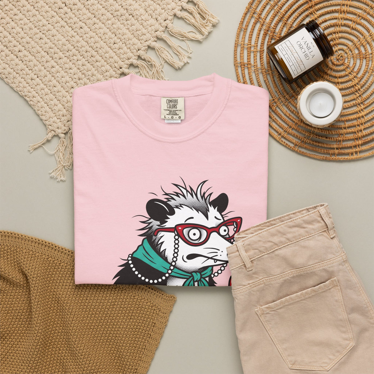 Opossum Possum Wildlife Gift Comic Possum Opossum Fan Opossum Wildlife T-Shirt