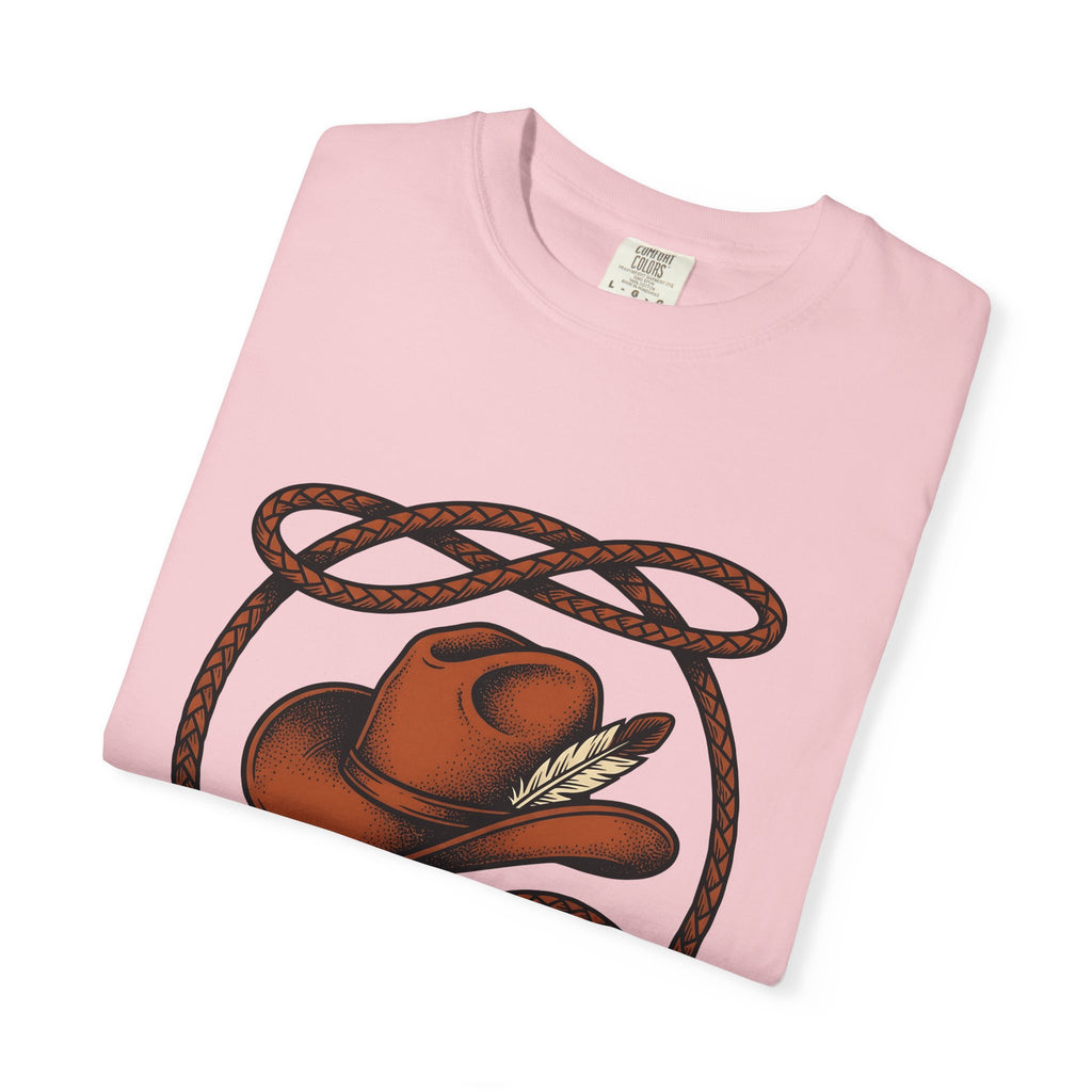 Rancher Hat T-Shirt Cowgirl Rodeo Gift Women Antique T-Shirt Cowboy Hat T-Shirt Cowgirl Fan Western T-Shirt Rodeo Graphic Traditional Cord T-Shirt