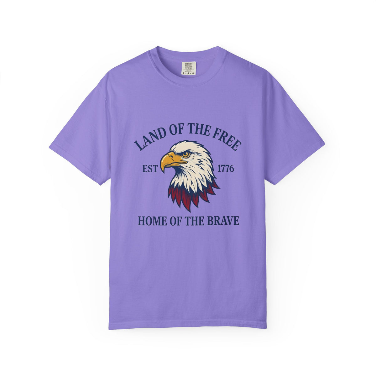 Bald Eagle T-Shirt America Patriotism Gift Women Line Art T-Shirt Eagle T-Shirt American Enthusiast Illustration Graphic Cartoon Patriotic Graphic