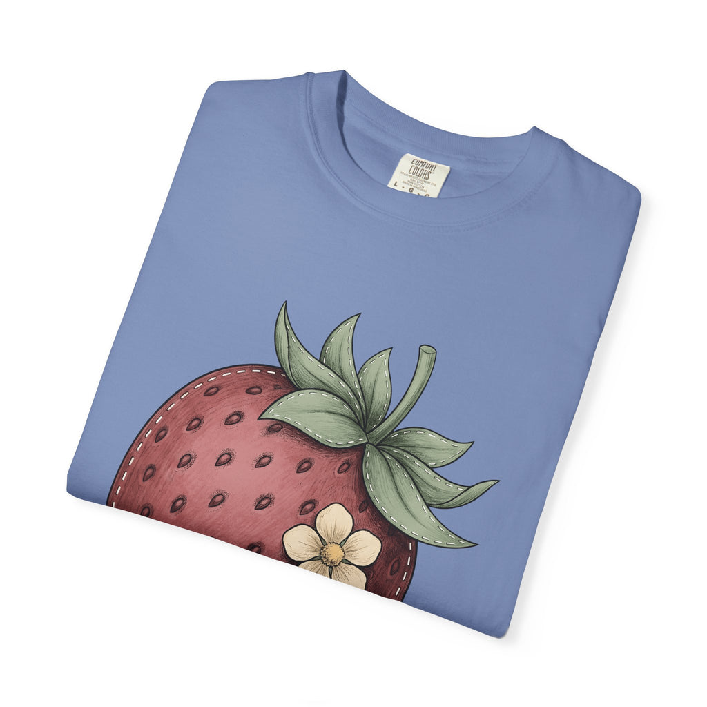 Strawberry Design T-Shirt Moms Harvest Gift Women Garden T-Shirt Fruit T-Sh
