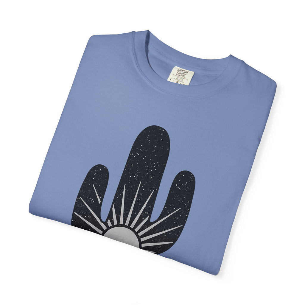 Prickly Pear Drawing T-Shirt Cowgirl Cowboy Gear Gift Women Tribal T-Shirt Cactus T-Shirt Rodeo Fan Western T-Shirt Cowboy Graphic Old School
