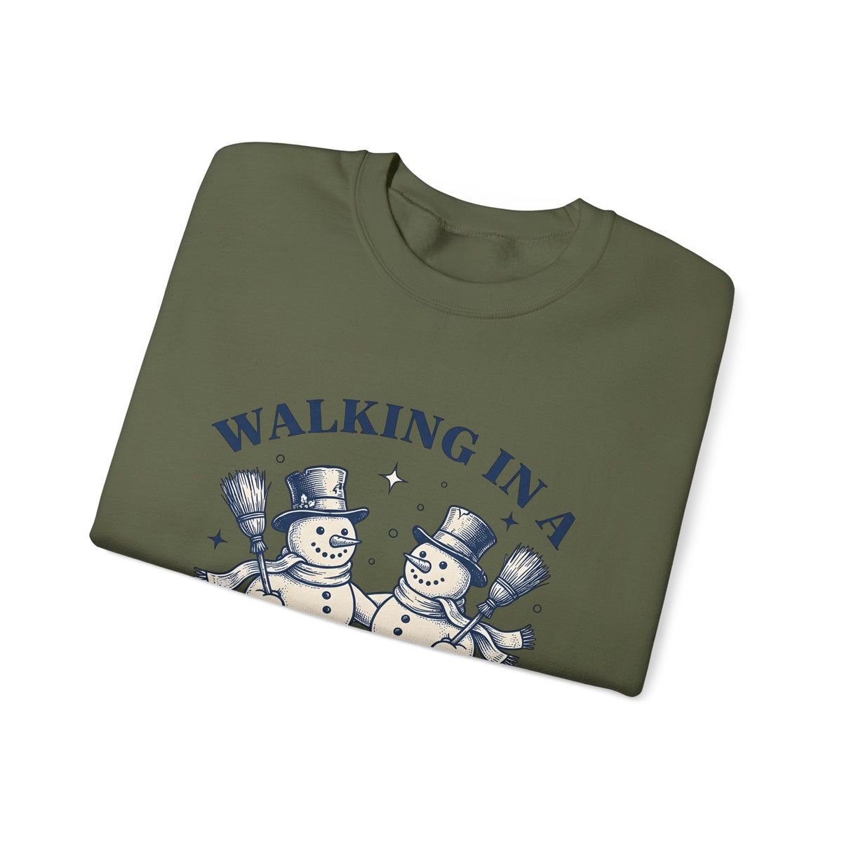 Snowman Twosome Sweatshirt Christmas Cold Gift Women Handmade Sweatshirt Frosty Sweatshirt Xmas Fan Handmade Sweatshirt Frosty Graphic Cartoon Glimmers Sweatshirt