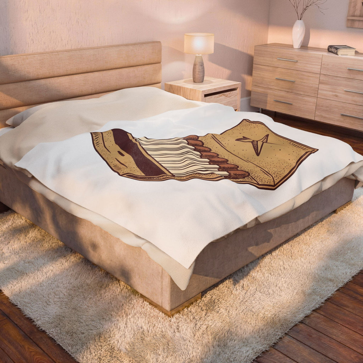 Matchbook Star Blanket Cowgirl Gypsy Gift Women Retro Blanket Matchcover Blanket Cowgirl Fan Vintage Blanket Bohemian Graphic Sketch Cowboy Blanket