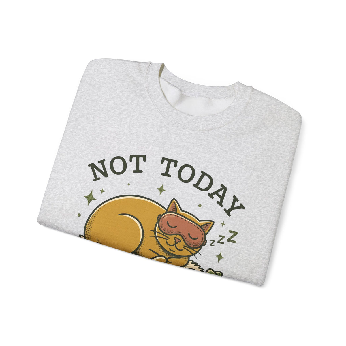Dozing Cat Sweatshirt Funny Kitten Gift Women Line Art Sweatshirt Sleeping Cat Sweatshirt Humor Fan Cartoon Sweatshirt Kitten Graphic Classic Bedtime Mask