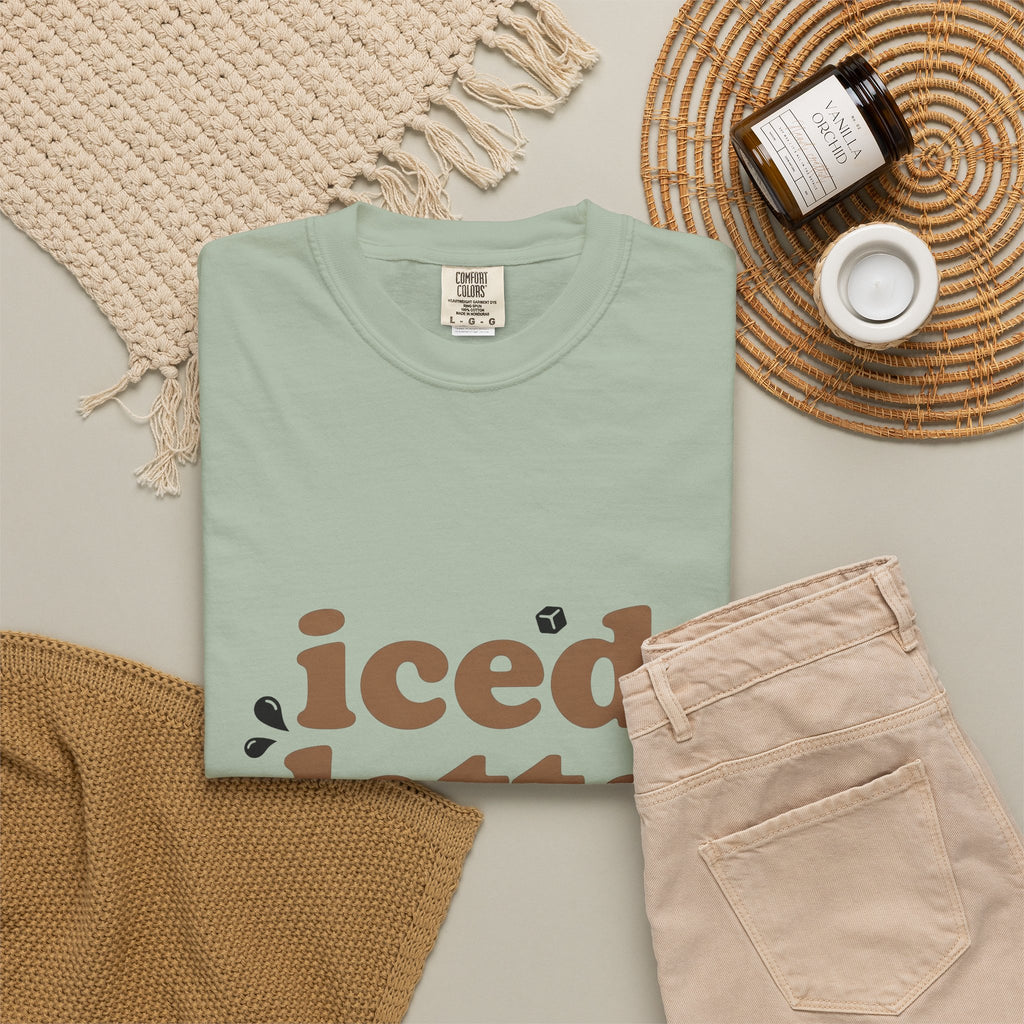 Coffee Beverage T-Shirt Coffee Espresso Gift Women Script T-Shirt Coffee T-Shirt Coffee Fan Cursive T-Shirt Cappuccino Graphic Coffee Drink Graphic