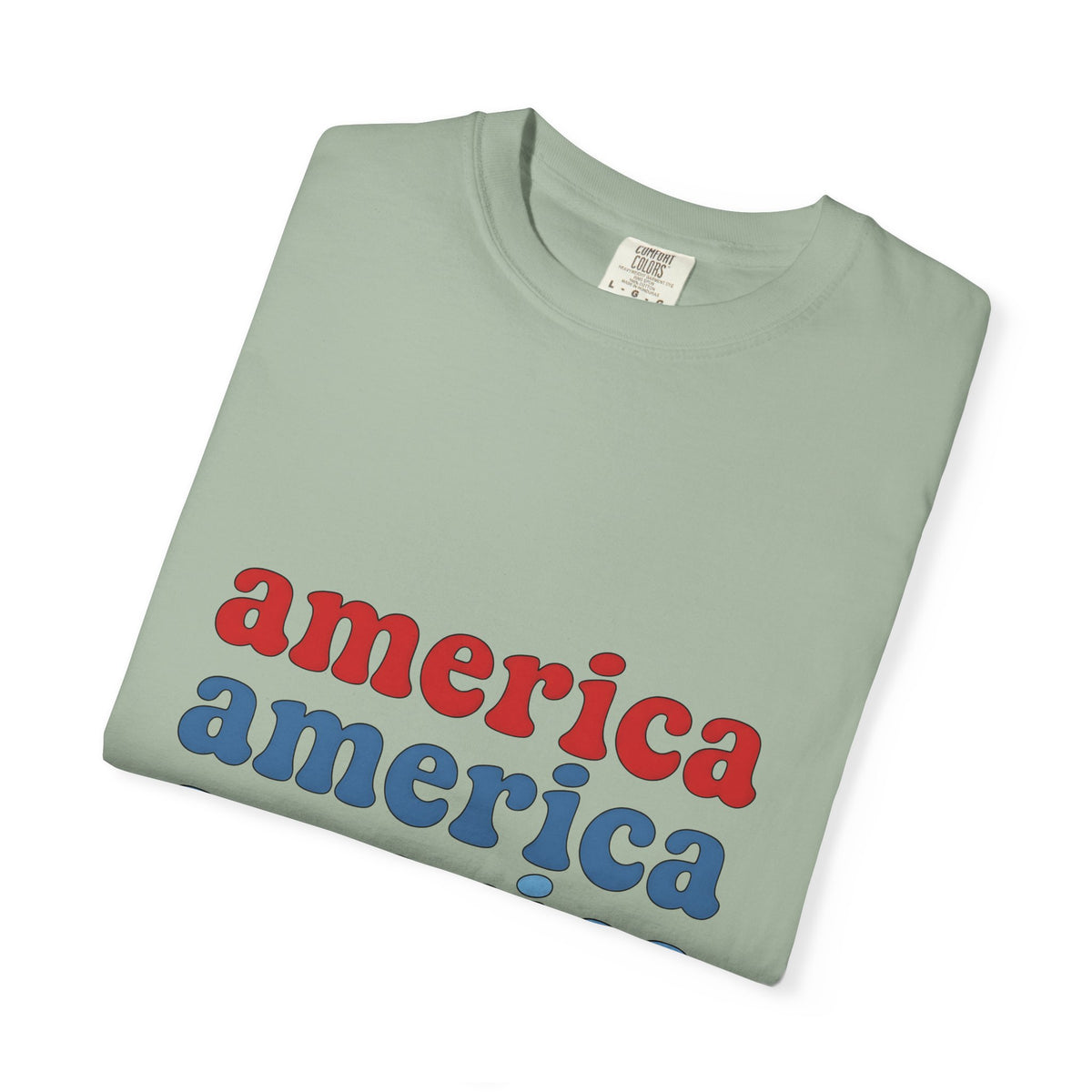 Patriotic Message T-Shirt America Event Gift Women Nostalgic T-Shirt Patriot T-Shirt American Enthusiast Vintage T-Shirt Festival Graphic Clean