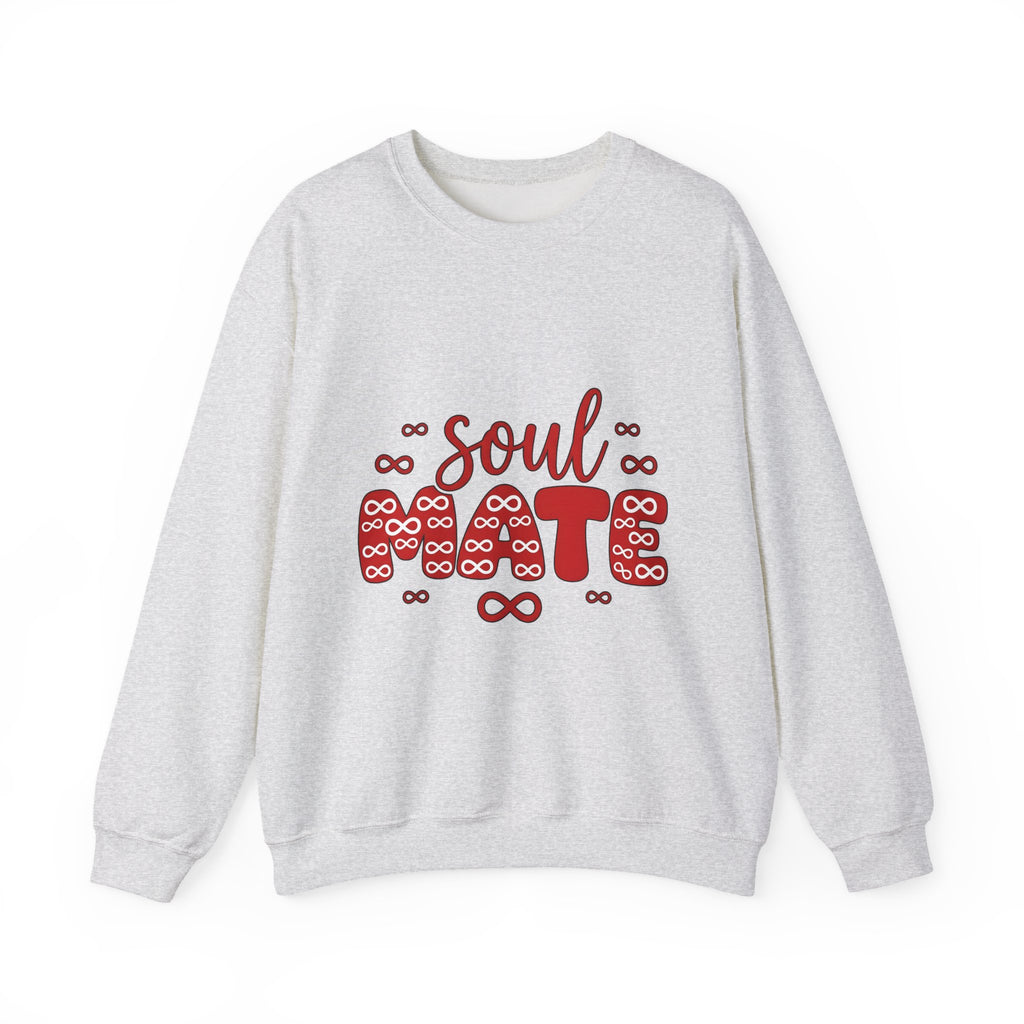 Soulmate Phrase Sweatshirt St. Valentine's Day Pairs Gift Women Cute Sweatshirt Soulmate Sweatshirt Valentine Fan Adorable Sweatshirt Couples Graphic Clean
