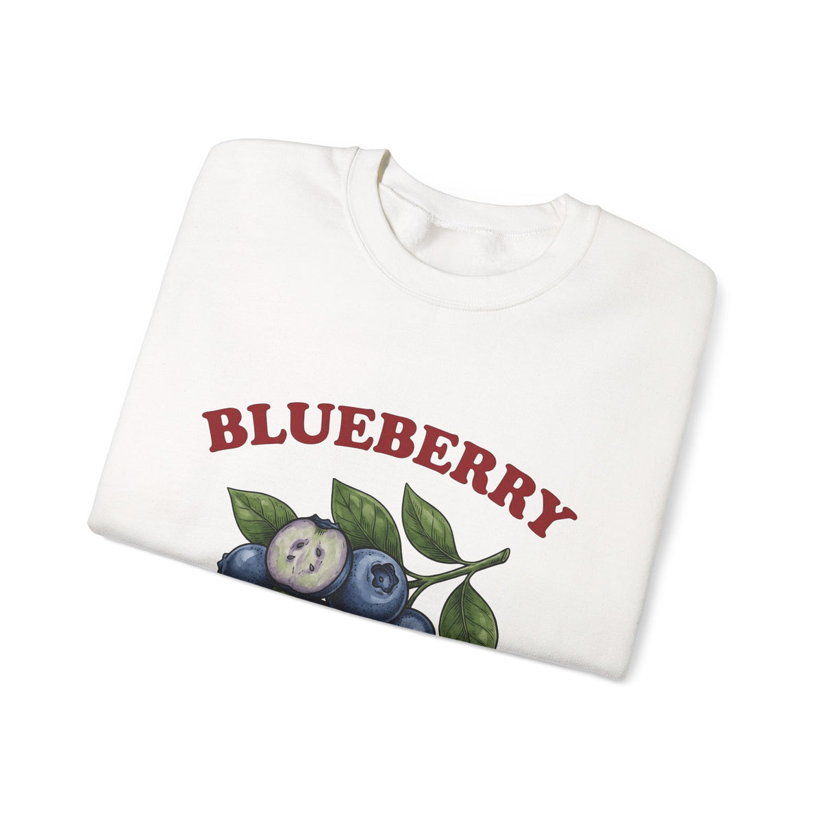 Blueberry Sprig Sweatshirt Fruit Cooking Gift Women Sketch Sweatshirt Blueberries Sweatshirt Fruit Fan Drawing Design Line Art Greenery Sweatshirt