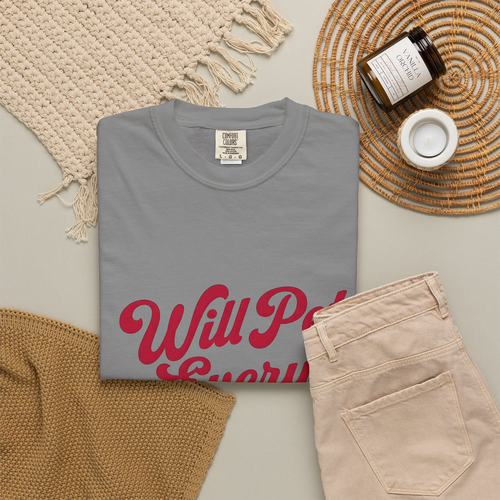 Puppy Phrase T-Shirt Dog Pets Gift Women Comic T-Shirt Puppy T-Shirt Dog Fan Cartoon T-Shirt Animal Graphic Old School Dog Bone T-Shirt
