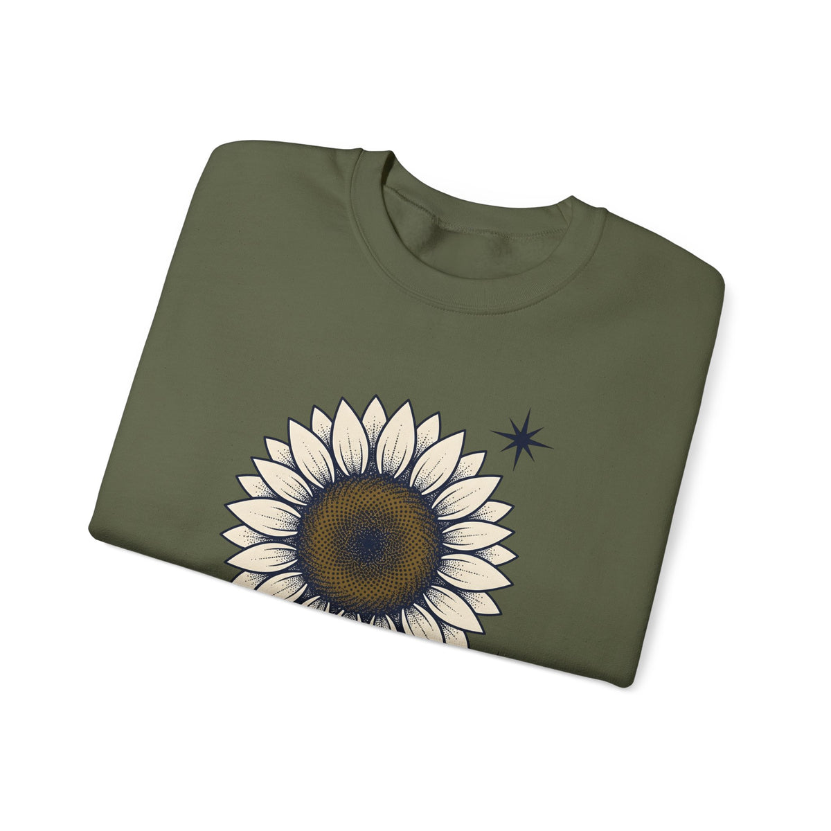 Sunflower Design Sweatshirt Floral Outdoors Gift Women Hippie Sweatshirt Sunflower Sweatshirt Flower Fan Bohemian Sweatshirt Adventure Graphic Rustic Sparkles