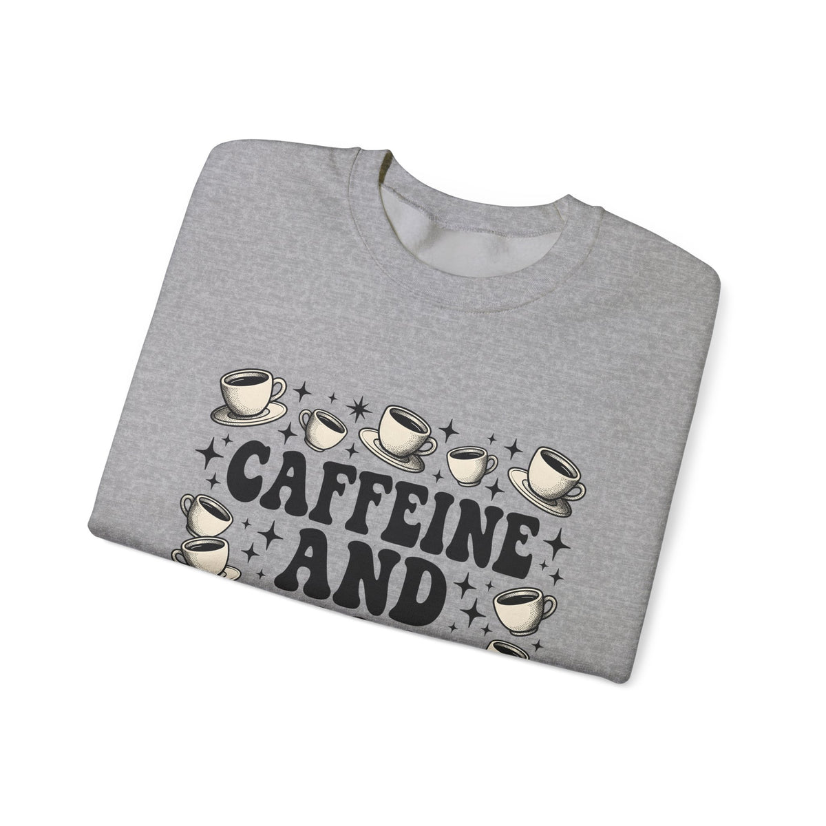 Coffee Cups Sweatshirt Mom Coffee Gift Women Bold Sweatshirt Sweatshirt Sweatshirt Mother Fan Coffee Sweatshirt Graphic Retro Stars Sweatshirt