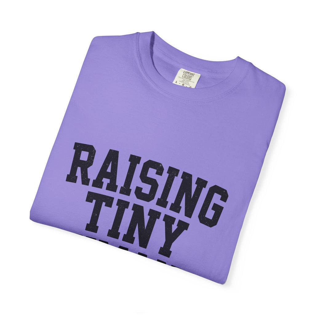 Varsity Lettering T-Shirt Moms Childcare Gift Women Retro T-Shirt Letterman T-Shirt Motherhood Fan Vintage T-Shirt Nanny Graphic Simple Worn Effect