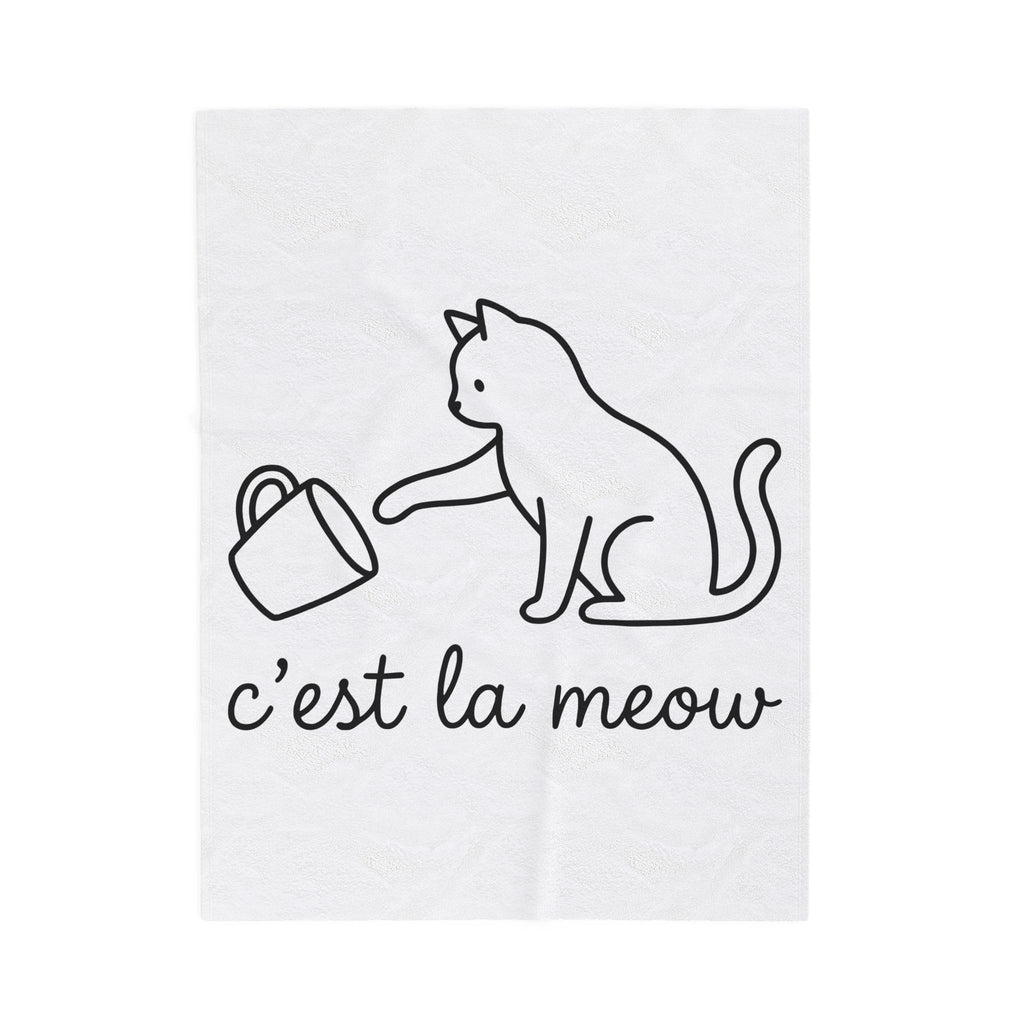 Cat Blanket Cat Joke Gift Women Simple Blanket Kitten Blanket Feline Fan Cat Blanket Humor Graphic Sketch Blanket Blanket