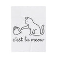 Cat Blanket Cat Joke Gift Women Simple Blanket Kitten Blanket Feline Fan Cat Blanket Humor Graphic Sketch Blanket Blanket