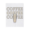 Espresso Cup Blanket Coffee Kitchen Gift Women Modern Blanket Coffee Blanket Blanket Coffee Fan Coffee Cup Blanket Kitchen Design Classic Layered Cups