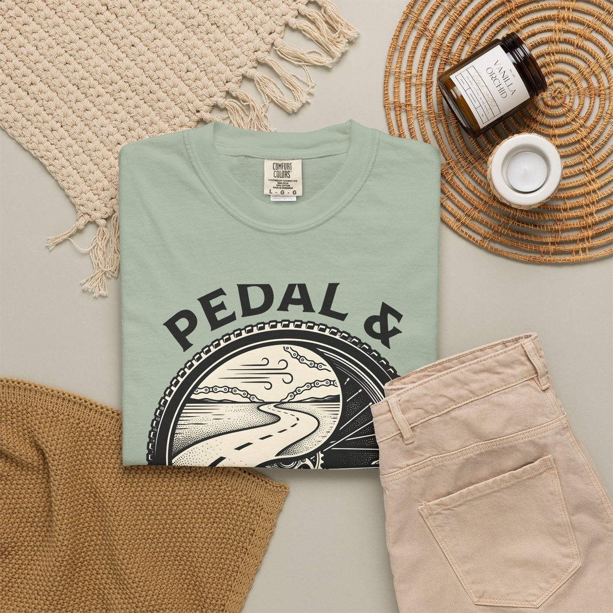 Biking Wheel T-Shirt Cycling Journey Gift Women Heritage T-Shirt Spokes T-Shirt Cyclist Enthusiast Vintage T-Shirt Travel Graphic Nostalgic