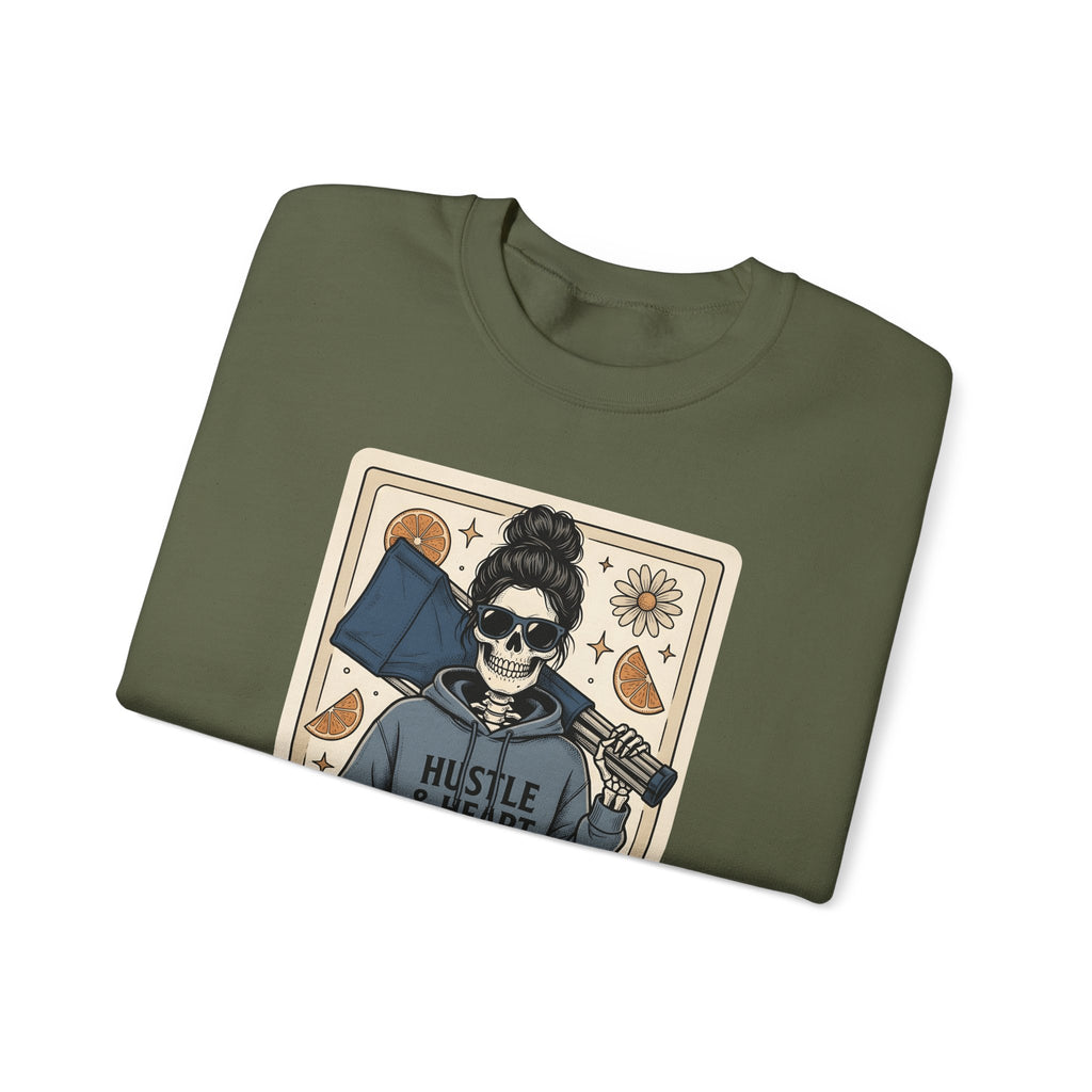 Skull Mom Sweatshirt Moms Athletics Gift Women Traditional Tattoo Sweatshirt Sugar Skull Sweatshirt Mother Enthusiast Tattooed Sweatshirt Sports Graphic