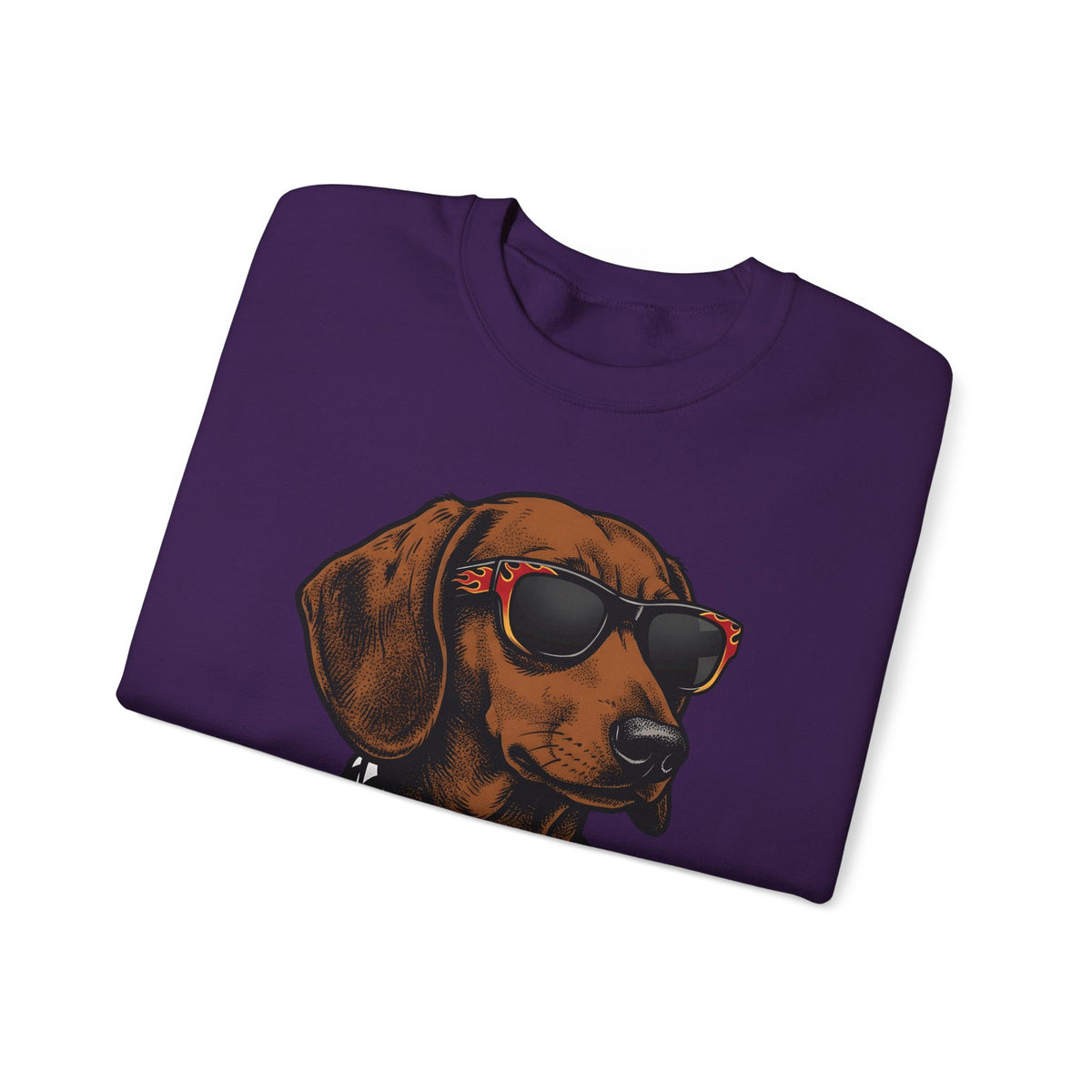 Dachshund Hound Sweatshirt Dog Creatures Gift Women Traditional Tattoo Sweatshirt Wiener Dog Sweatshirt Dog Fan Sailor Sweatshirt Beast Graphic Classic Sun