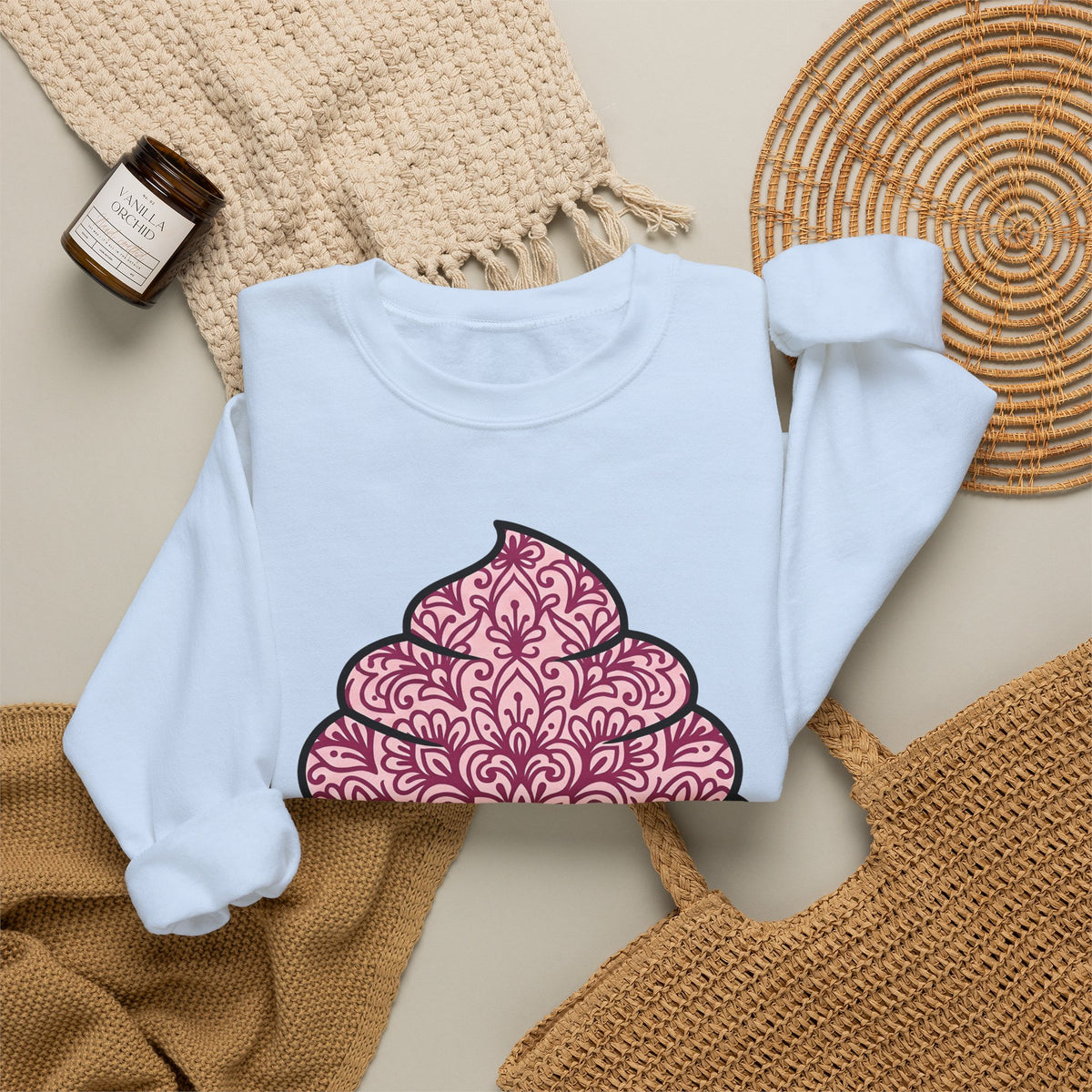 Cupcake Clipart Sweatshirt Desserts Confectionery Gift Women Hand Drawn Sweatshirt Muffin Sweatshirt Pastry Fan Illustrated Sweatshirt Candy Graphic Geometric