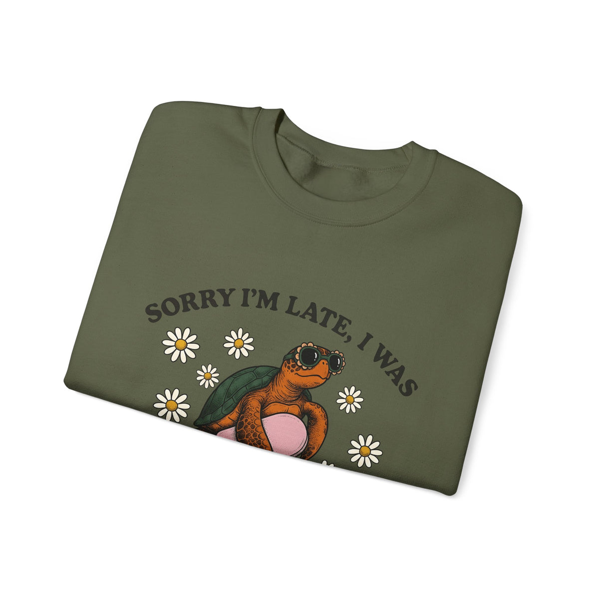Turtle Swimming Ring Sweatshirt Sports & Activities Holiday Gift Women Nostalgic Sweatshirt Inflatable Ring Sweatshirt Athlete Fan Retro Sweatshirt Vacation